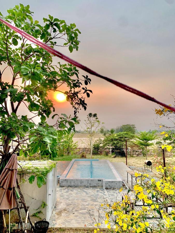 Rang Robin Farmstay For 4 With Pool Ban Wang Muang ภายนอก รูปภาพ