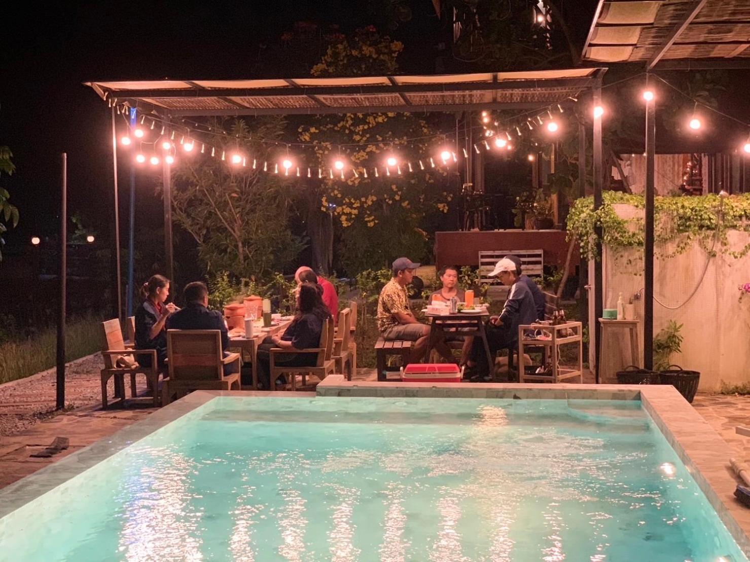 Rang Robin Farmstay For 4 With Pool Ban Wang Muang ภายนอก รูปภาพ